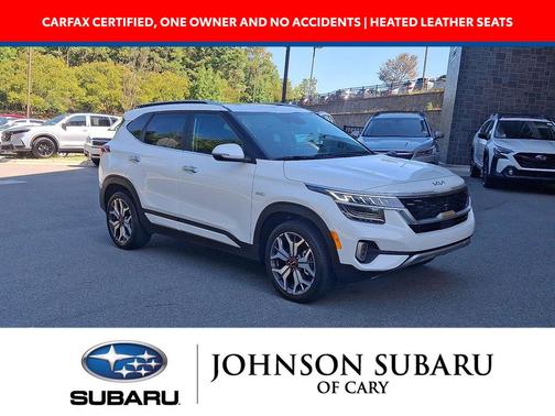 Snow White Pearl 2022 Kia Seltos SX