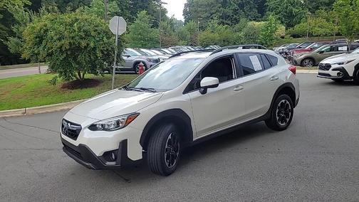 Crystal White Pearl 2023 Subaru Crosstrek Premium