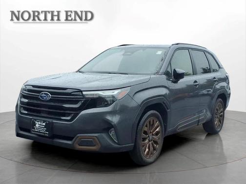 Magnetite Gray Metallic 2025 Subaru Forester Hybrid Sport