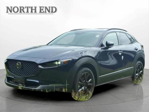Deep Crystal Blue Mica 2026 Mazda CX-30 Premium Package