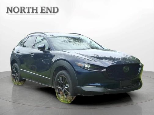 Deep Crystal Blue Mica 2026 Mazda CX-30 Premium Package