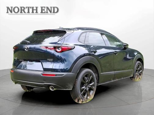 Deep Crystal Blue Mica 2026 Mazda CX-30 Premium Package