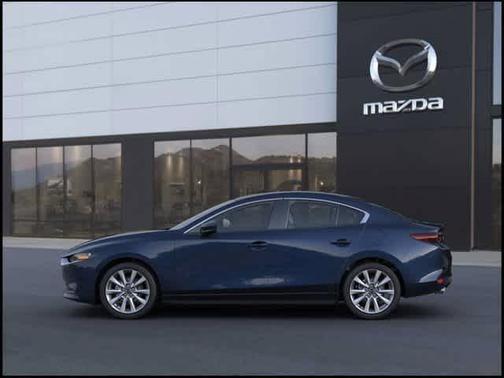 Deep Crystal Blue Mica 2026 Mazda Mazda3 FWD w/Preferred Package