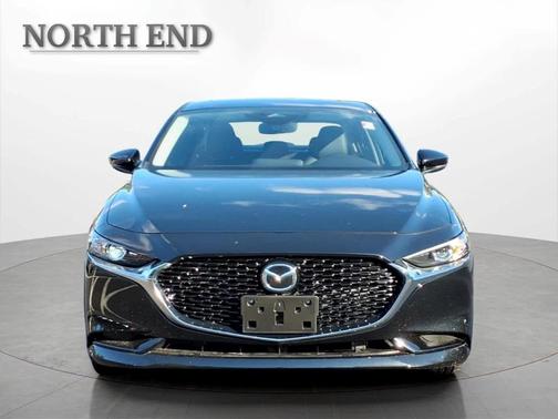 Jet Black Mica 2026 Mazda Mazda3 FWD w/Preferred Package