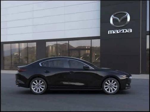 Jet Black Mica 2026 Mazda Mazda3 FWD w/Preferred Package