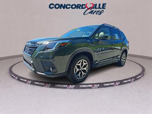Cascade Green Silica 2023 Subaru Forester Premium