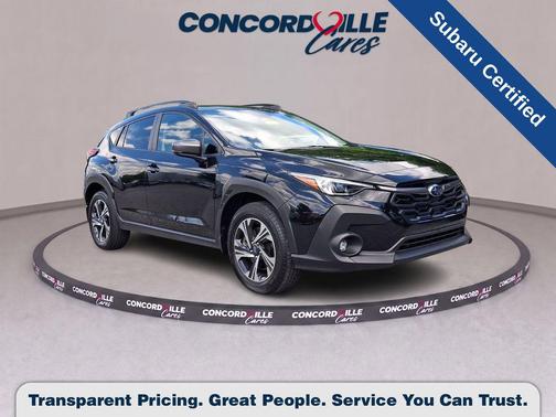 Crystal Black Silica 2024 Subaru Crosstrek Premium