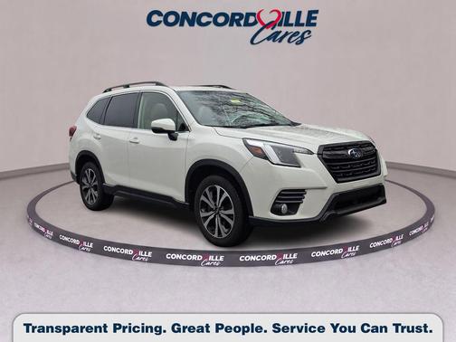 Crystal White Pearl 2022 Subaru Forester Limited