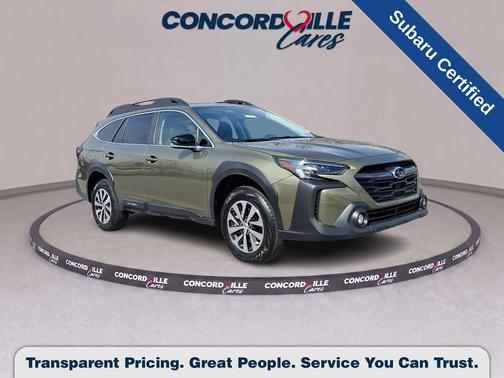 Autumn Green Metallic 2025 Subaru Outback Premium