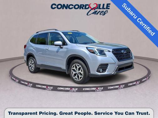 Ice Silver Metallic 2023 Subaru Forester Premium