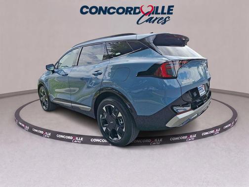 Heritage Blue 2026 Kia Sportage Hybrid SX-Prestige