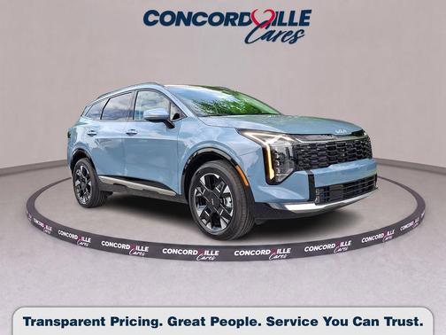 Heritage Blue 2026 Kia Sportage Hybrid SX-Prestige