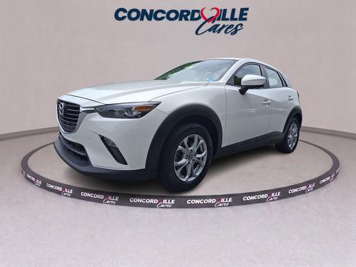 Crystal White Pearl Mica 2017 Mazda CX-3 Sport