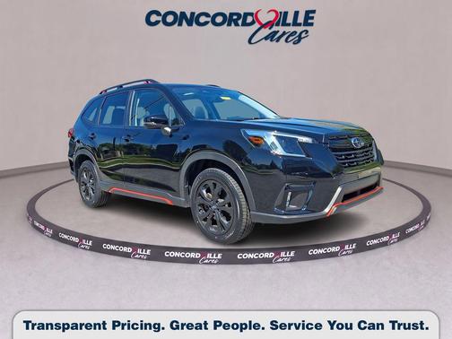 Crystal Black Silica 2024 Subaru Forester Sport