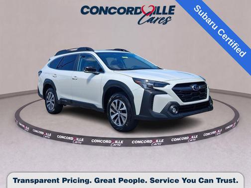 Crystal White Pearl 2024 Subaru Outback Premium