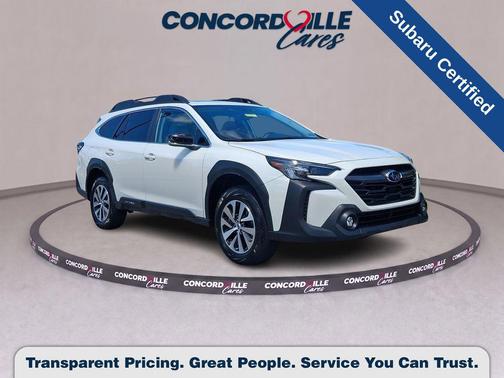 Crystal White Pearl 2024 Subaru Outback Premium