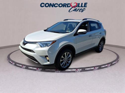 Blizzard Pearl 2018 Toyota RAV4 Limited