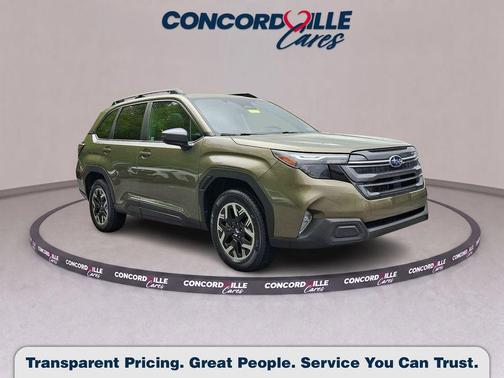 Autumn Green Metallic 2025 Subaru Forester Premium