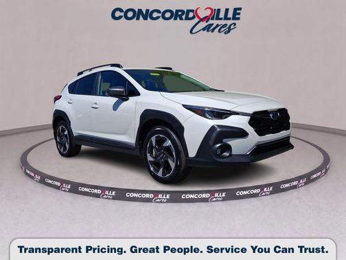 Crystal White Pearl 2025 Subaru Crosstrek Limited