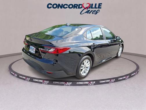 Midnight Black Metallic 2025 Toyota Camry LE