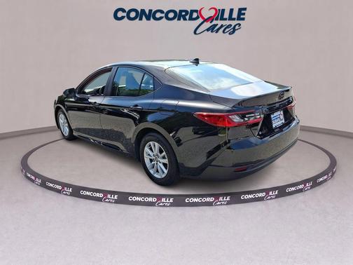 Midnight Black Metallic 2025 Toyota Camry LE