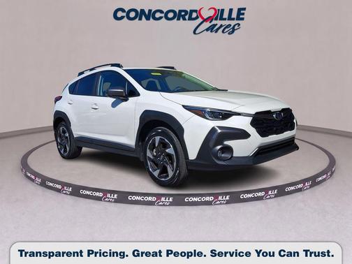 Crystal White Pearl 2025 Subaru Crosstrek Limited