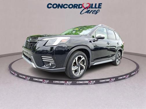 Crystal Black Silica 2023 Subaru Forester Touring