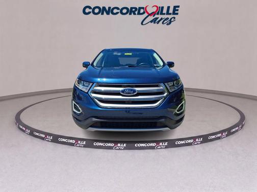 BLUE JEANS METALLIC 2017 Ford Edge SEL