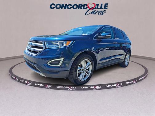 BLUE JEANS METALLIC 2017 Ford Edge SEL