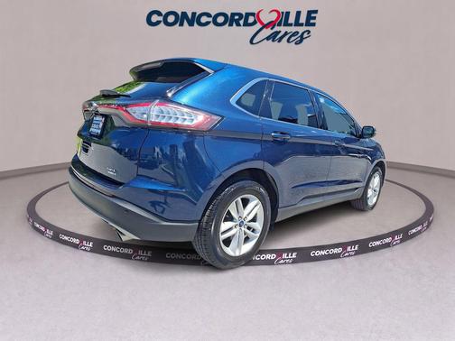 BLUE JEANS METALLIC 2017 Ford Edge SEL