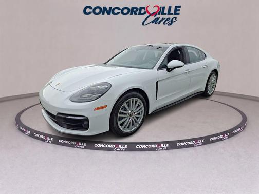 White 2023 Porsche Panamera 4