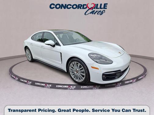 White 2023 Porsche Panamera 4