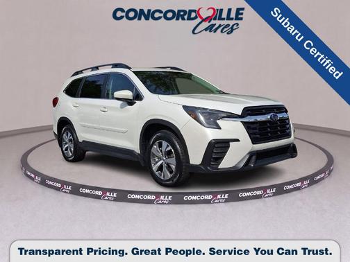 Crystal White Pearl 2024 Subaru Ascent Premium 7-Passenger