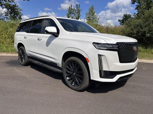 Crystal White Tricoat 2024 Cadillac Escalade Premium Luxury