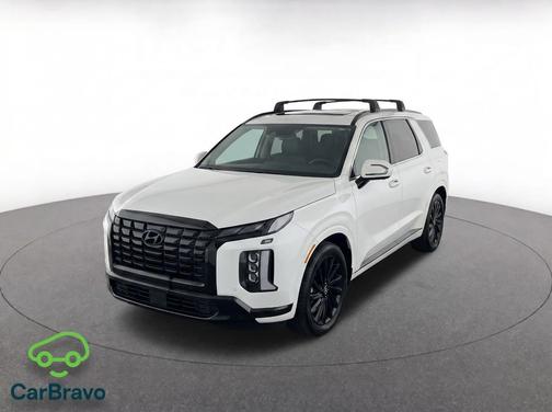 Hyper White 2024 Hyundai PALISADE Calligraphy Night Edition