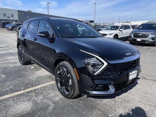 Ebony Black 2024 Kia Sportage SX-Prestige