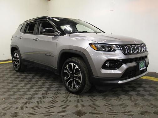 Billet Silver Metallic Clearcoat 2022 Jeep Compass Limited