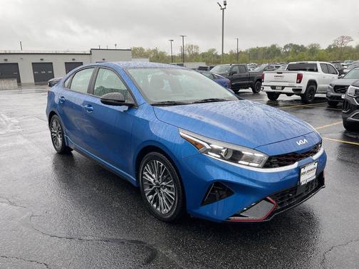 Sporty Blue 2022 Kia Forte GT-Line