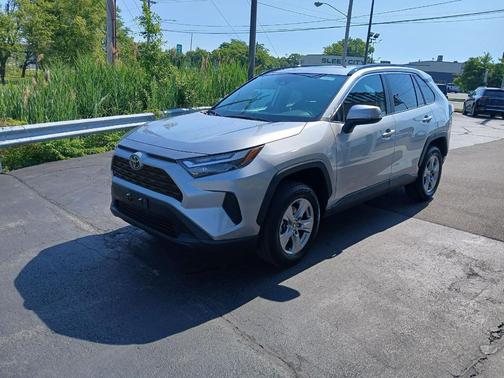 Silver Sky Metallic 2025 Toyota RAV4 XLE