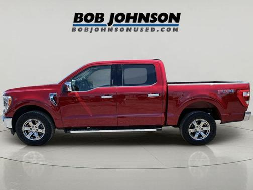 Rapid Red Metallic Tinted Clearcoat 2023 Ford F-150 Lariat