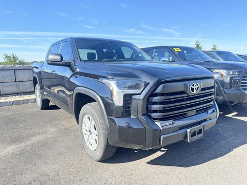 Midnight Black Metallic 2025 Toyota Tundra SR5
