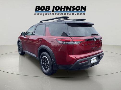 Scarlet Ember Tintcoat/Super Black 2023 Nissan Pathfinder Rock Creek 4WD