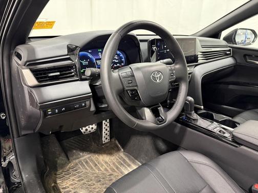 Midnight Black Metallic 2025 Toyota Camry XSE