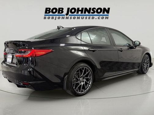 Midnight Black Metallic 2025 Toyota Camry XSE