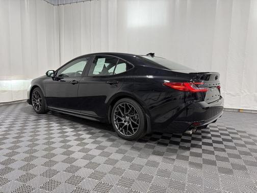 Midnight Black Metallic 2025 Toyota Camry XSE