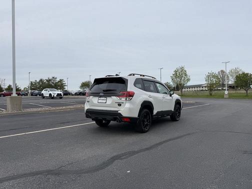 Crystal White Pearl 2025 Subaru Forester Wilderness
