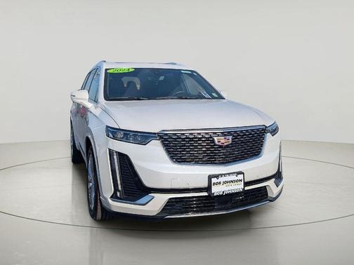 Crystal White Tricoat 2024 Cadillac XT6 Premium Luxury AWD