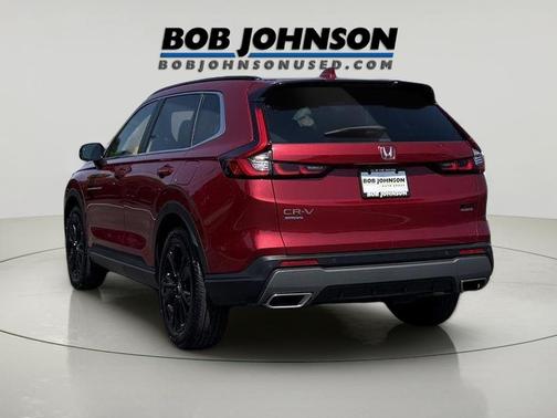 Radiant Red Metallic 2025 Honda CR-V Hybrid Sport Touring AWD