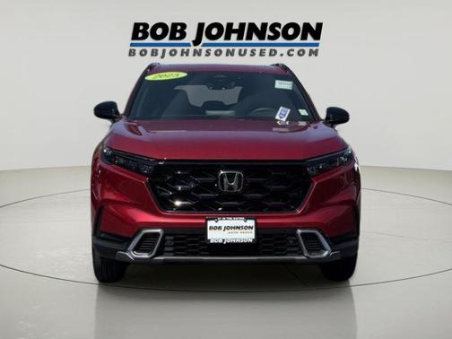 Radiant Red Metallic 2025 Honda CR-V Hybrid Sport Touring AWD