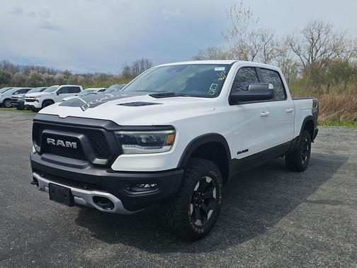 Bright White Clearcoat 2021 RAM 1500 Rebel
